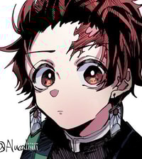 Profile picture (tanjiro anime pfp) with dims of 471x529 and size of 323.84 KB