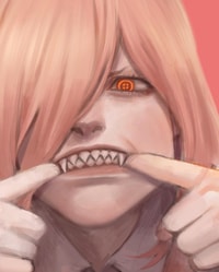 Profile picture (power chainsaw man pfp) with dims of 1717x2144 and size of 1460.14 KB