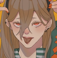 Profile picture (power chainsaw man pfp) with dims of 693x714 and size of 440.30 KB