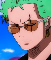 Profile picture (zoro anime pfp one eye) with dims of 449x521 and size of 215.09 KB