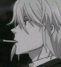 Profile picture (depressed anime pfp) with dims of 287x317 and size of 100.66 KB