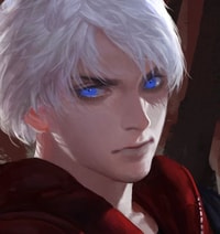 Profile picture (devil may cry pfp) with dims of 410x435 and size of 169.86 KB