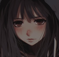 Profile picture (depressed anime pfp) with dims of 693x672 and size of 437.38 KB