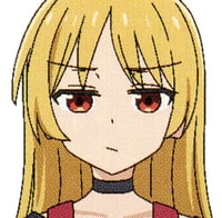 Profile picture (boochi the rock anime pfp) with dims of 463x455 and size of 423.85 KB
