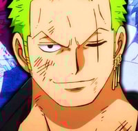 Profile picture (zoro anime pfp one eye) with dims of 717x682 and size of 492.79 KB