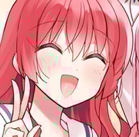 Profile picture (boochi the rock anime pfp) with dims of 358x353 and size of 202.45 KB