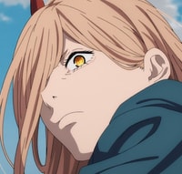 Profile picture (power chainsaw man pfp) with dims of 322x308 and size of 133.60 KB