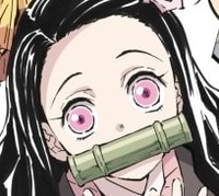Profile picture (tanjiro anime pfp) with dims of 204x183 and size of 65.45 KB