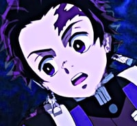 Profile picture (tanjiro anime pfp) with dims of 339x313 and size of 156.76 KB