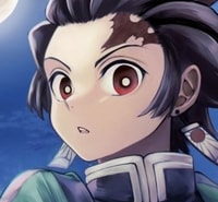 Profile picture (tanjiro anime pfp) with dims of 276x256 and size of 100.73 KB