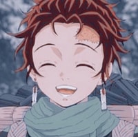 Profile picture (tanjiro anime pfp) with dims of 519x518 and size of 286.77 KB