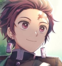 Profile picture (tanjiro anime pfp) with dims of 550x590 and size of 291.30 KB