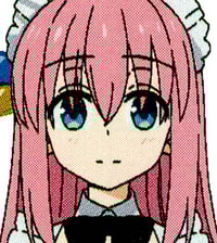 Profile picture (boochi the rock anime pfp) with dims of 375x421 and size of 354.02 KB