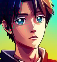 Profile picture (depressed anime pfp) with dims of 455x494 and size of 265.52 KB