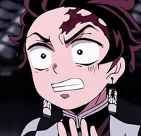 Profile picture (tanjiro anime pfp) with dims of 276x269 and size of 105.03 KB