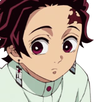 Profile picture (tanjiro anime pfp) with dims of 323x331 and size of 119.98 KB