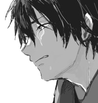 Profile picture (depressed anime pfp) with dims of 277x291 and size of 48.74 KB