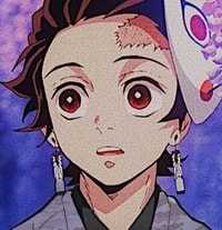 Profile picture (tanjiro anime pfp) with dims of 409x424 and size of 363.66 KB