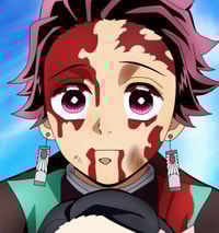 Profile picture (tanjiro anime pfp) with dims of 275x294 and size of 133.21 KB