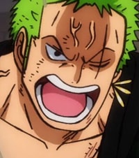 Profile picture (zoro anime pfp one eye) with dims of 288x326 and size of 131.91 KB