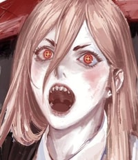 Profile picture (power chainsaw man pfp) with dims of 325x378 and size of 183.53 KB