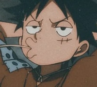 Profile picture (zoro anime pfp one eye) with dims of 284x256 and size of 102.75 KB