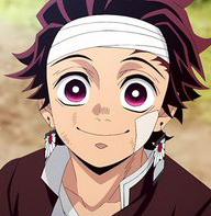 Profile picture (tanjiro anime pfp) with dims of 192x197 and size of 68.22 KB