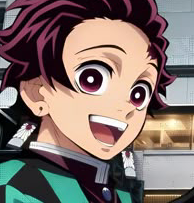 Profile picture (tanjiro anime pfp) with dims of 194x203 and size of 68.93 KB