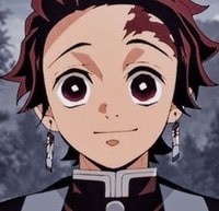 Profile picture (tanjiro anime pfp) with dims of 269x260 and size of 105.99 KB