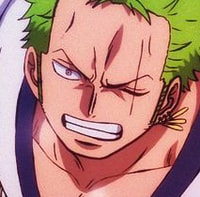 Profile picture (zoro anime pfp one eye) with dims of 213x210 and size of 83.03 KB