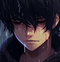 Profile picture (depressed anime pfp) with dims of 746x766 and size of 675.25 KB