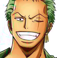 Profile picture (zoro anime pfp one eye) with dims of 499x512 and size of 294.85 KB