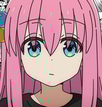 Profile picture (boochi the rock anime pfp) with dims of 582x612 and size of 307.15 KB