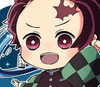 Profile picture (tanjiro anime pfp) with dims of 416x361 and size of 191.56 KB