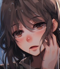 Profile picture (depressed anime pfp) with dims of 814x941 and size of 878.91 KB