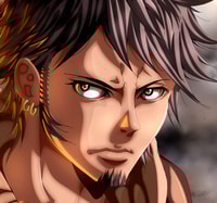Profile picture (zoro anime pfp one eye) with dims of 1064x999 and size of 1066.08 KB