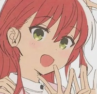 Profile picture (boochi the rock anime pfp) with dims of 339x329 and size of 156.09 KB