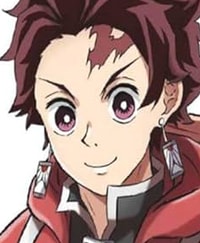 Profile picture (tanjiro anime pfp) with dims of 232x282 and size of 96.50 KB