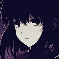 Profile picture (depressed anime pfp) with dims of 288x290 and size of 86.89 KB