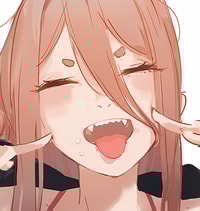 Profile picture (power chainsaw man pfp) with dims of 539x570 and size of 296.45 KB