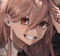 Profile picture (power chainsaw man pfp) with dims of 305x288 and size of 118.60 KB