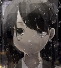 Profile picture (depressed anime pfp) with dims of 281x316 and size of 111.52 KB