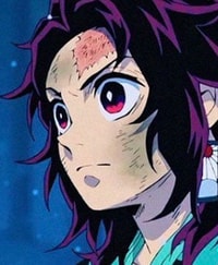 Profile picture (tanjiro anime pfp) with dims of 267x325 and size of 154.44 KB