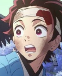 Profile picture (tanjiro anime pfp) with dims of 283x346 and size of 123.24 KB