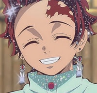 Profile picture (tanjiro anime pfp) with dims of 1221x1178 and size of 1399.58 KB