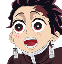 Profile picture (tanjiro anime pfp) with dims of 232x242 and size of 63.97 KB