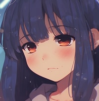 Profile picture (depressed anime pfp) with dims of 743x757 and size of 621.65 KB