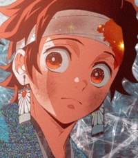 Profile picture (tanjiro anime pfp) with dims of 528x605 and size of 423.18 KB