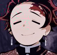 Profile picture (tanjiro anime pfp) with dims of 609x588 and size of 287.51 KB