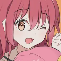 Profile picture (boochi the rock anime pfp) with dims of 198x197 and size of 48.11 KB